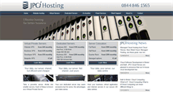 Desktop Screenshot of jpcihosting.co.uk